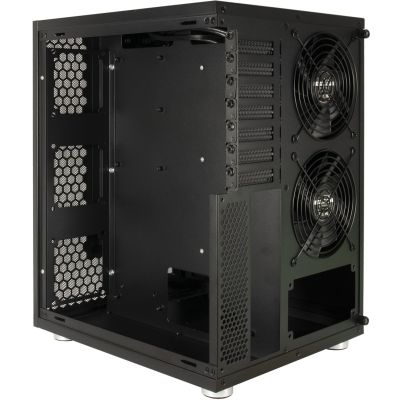9. Inter-Tech Geh Mini IPC NAS-8 ITX, Micro-ATX, ATX 240x295x362 Gehäuse