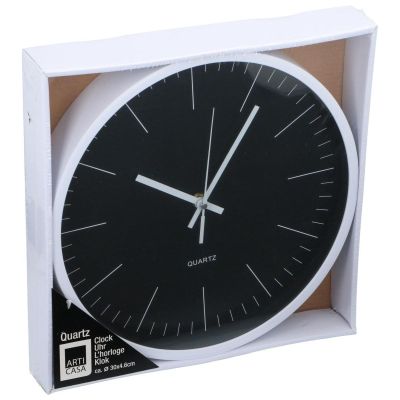 2. Wanduhr 29,5 x 4,6 cm Articosa Weiß