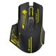 8. Wozinsky WMGB-1181 Kabellose optische Gaming-Maus 3200 DPI mit integriertem Akku und Hintergrundbeleuchtung – Schwarz und Gelb