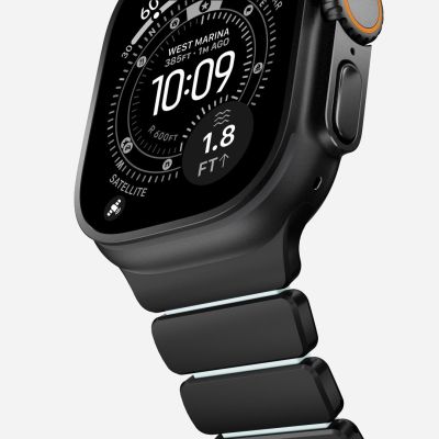 15. Nomad NM009896858 Smart Personal Accessory Band Black Titanium