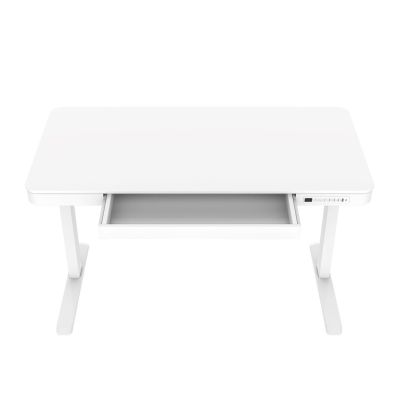 13. ACTIVEJET Schreibtisch mit elektrischer Höhenverstellung, Höhe 120 x 60 cm, ET119S, weiß