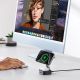 3. Ugreen W702 3in1 induktives Ladegerät mit MagSafe/Qi2 und USB-C-Anschluss für Telefon/Kopfhörer – Schwarz
