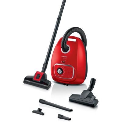 16. Bosch Serie 4 BGB41PET1 Staubsauger mit Beutel, rot
