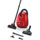 16. Bosch Serie 4 BGB41PET1 Staubsauger mit Beutel, rot