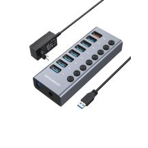 GRAUGEAR G-HUB71-A Hubs und USB 3.2 Gen 1 (3.1 Gen 1) Typ-A 5000 Mbit/s