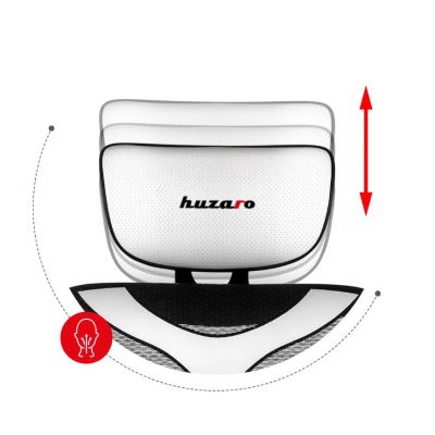 13. Huzaro Combat 8.0 Weißer Gaming-Stuhl