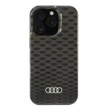 Audi IML Stitching Pattern MagSafe iPhone 16 Pro 6,3" schwarz/schwarz Hardcase AU-IMLMIP16P-Q5/D3-BK