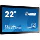 iiyama ProLite TF2215MC-B2 Monitor, 54,6 cm (21,5 Zoll), projiziert-kapazitiv, 10 TP, Full HD, schwarz