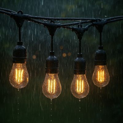 3. Extralink Garten-Lichterkette 20 m mit 20 Glühbirnen