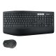 13. Logitech MK850 Performance Tastatur und Maus (universelle Funkfernbedienung + Bluetooth) – QWERTZ-Tastatur (Deutsch, Schwarz)