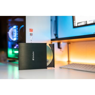 3. Verbatim EXTERNAL SLIMLINE Externes CD/DVD-Laufwerk