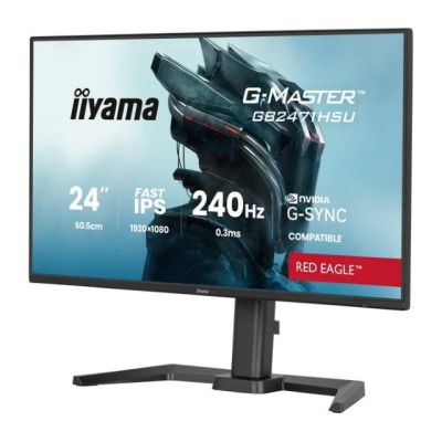 2. IIYAMA LED Fast IPS Monitor 23,8" GB2471HSU-B1 Red Eagle 240Hz