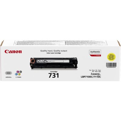 Canon 731 Tonerkartusche, 1 Stück, Original, Gelb