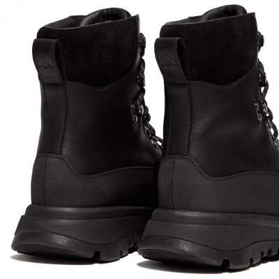 4. FitFlop Neo-D-Hyker wasserdichte Wanderstiefel aus Stoff/Wildleder W GP3-090