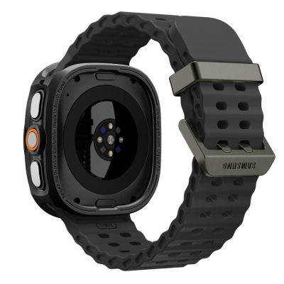 4. Spigen Liquid Air Hülle für Samsung Galaxy Watch Ultra 47 mm – Schwarz