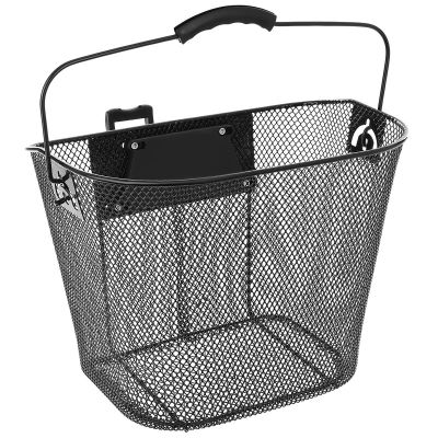 2. Fahrradkorb vorne, Klickmontage, schwarz