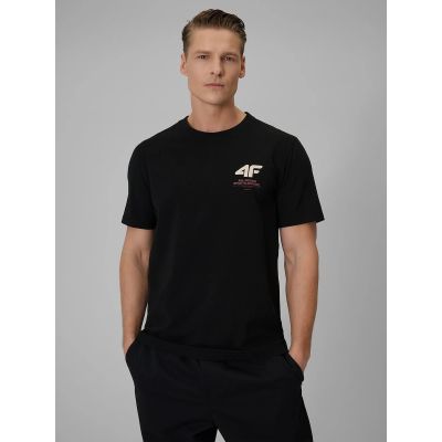 Herren-T-Shirt, einfarbig, regulär, 4F 4FRSS26TTSHM3990-20S