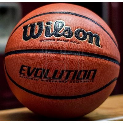 2. Wilson Evolution Indoor-Spielball für Basketball WTB0516XBEMEA 