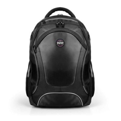 9. Port Designs Courchevel Rucksack, schwarzer Nylon-Wanderrucksack