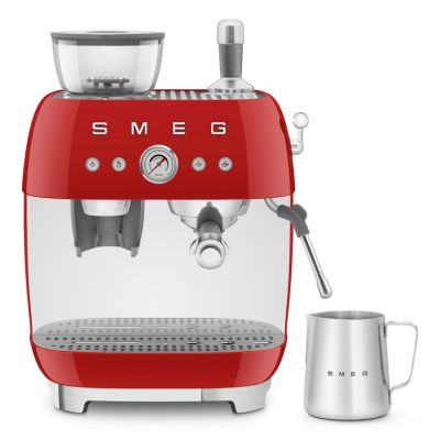 14. Smeg EGF03RDEU Kaffeemaschine, manuelle Espressomaschine, 2,4 l