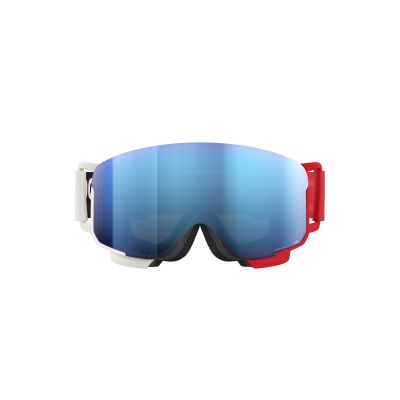 3. POC Nexal Mid Skibrille Weiß/Rot
