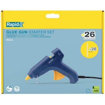 4. Rapid 5001710 Heißklebepistole/Heißklebestift, blau, 250 W