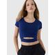 2. Damen Crop Top schlichtes T-Shirt 4F 4FRSS25TTSHF2695-31S