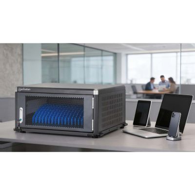 9. MANHATTAN LADESCHRANK FÜR 20-Zoll-LAPTOPS (16" 20" GN)