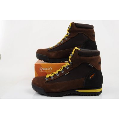 10. Aku Damen-Ankle-Boots Slope GTX aus Leder, braun