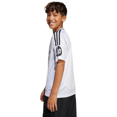 4. adidas Real Madrid Heimtrikot 24/25 für Kinder, Weiß, JX2139