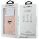 8. Karl Lagerfeld IML Choupette Head Logo MagSafe Case für iPhone 17 Pro Max – Pink