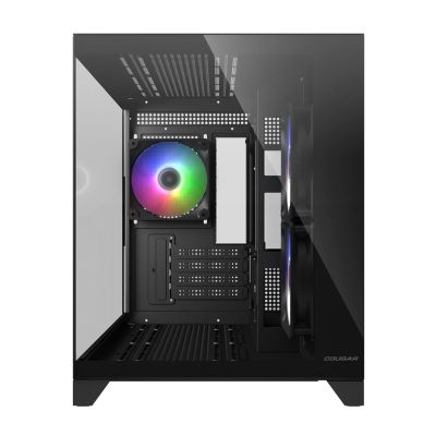 3. COUGAR CGR-2QA6B-RGB Mini-Tower, Schwarz