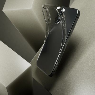2. Puro 03 Nude Silikonhülle für iPhone 16 – transparent