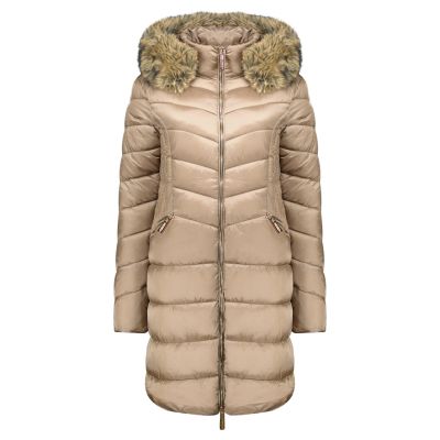 Damen-Parka Geographical Norway BOLOLITA TAUPE DB LADY 0116-1 (WZ7487F/GN-TAUPE)