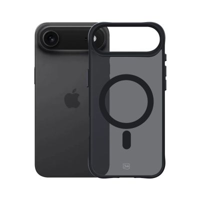 15. 3mk Smoke MagCase für iPhone 17 Air - Schwarz, halbtransparent