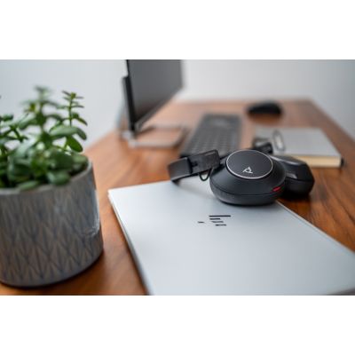 35. POLY Voyager Surround 80 UC USB-C Headset + USB-C/A Adapter