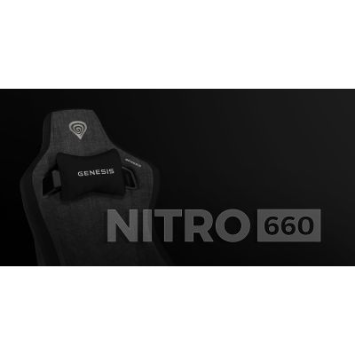 12. GENESIS NFG-2244 Gaming-Stuhl, gepolsterter Sitz