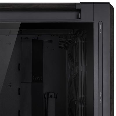 15. ASUS PROART PA602 WOOD TG PWM SCHWARZES Gehäuse