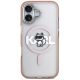 3. Karl Lagerfeld IML Choupette Sketch Logo MagSafe iPhone 17 Hülle - Pink