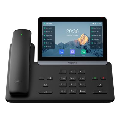 2. Yealink T88W Pro VoIP-Telefon, schwarzes LCD-Display, WLAN