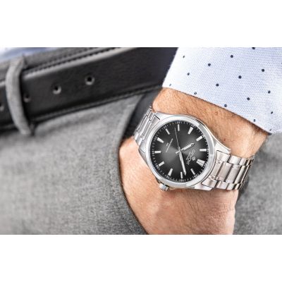 3. Giewont Elegance Saphir Silber Schwarz Herrenuhr GW5160-B2