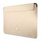 2. Guess Saffiano Triangle Logo-Hülle für einen 14-Zoll-Laptop – Beige