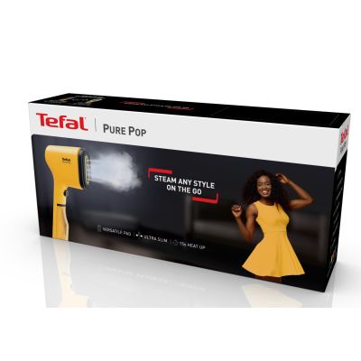 11. Tefal Pure Pop DT2026 Handdampfglätter 0,07 l 1300 W Gelb