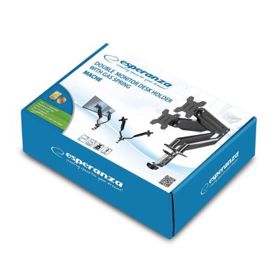 8. ESPERANZA Gashalterung für 2 Monitore Mache ERW020