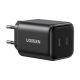 3. Ugreen GaN 45W 2xUSB-C Ladegerät - Schwarz