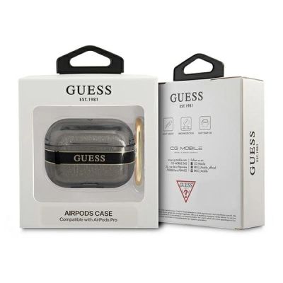 3. Guess GUAPHHTSK AirPods Pro Cover schwarz/schwarz Strap Collection