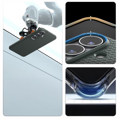 21. Spigen Liquid Air Mag MagSafe Hülle für Samsung Galaxy S26+ - Grün