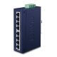 PLANET ISW-801T Netzwerkverbindungen Unmanaged L2 Fast Ethernet (10/100) Blau