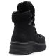 42. Wasserdichte, gefütterte Damen-Trekkingschuhe in Schwarz Rieker 48034-00