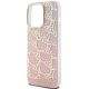 6. Hello Kitty IML Gradient Electrop Crowded Kitty Head Hülle für iPhone 15 Pro Max – Pink
